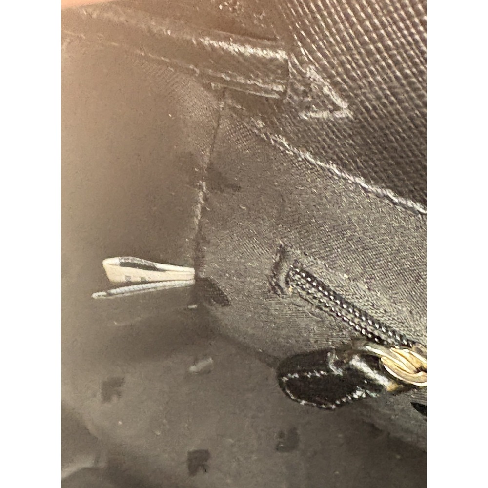 Kate Spade New York Black Red Cherries Womens Purse Bag with Straps Faux Leather - Picture 8 of 11